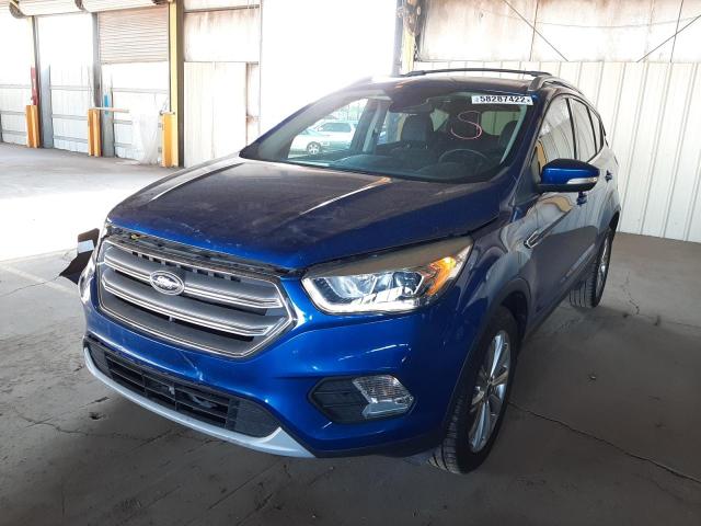 Photo 2 from auction – 2017 FORD ESCAPE TIT with VIN 1FMCU0J96HUB44781
