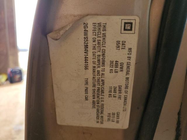 Photo 10 from auction – 1997 BUICK CENTURY CU with VIN 2G4WS52M4V1444166