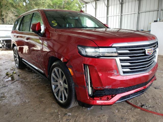 CADILLAC ESCALADE P 2021 with VIN 1GYS3DKL7MR333516 - Photo from auction