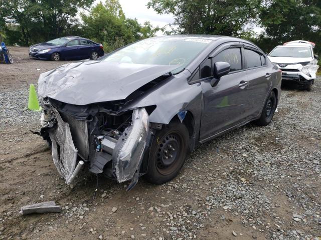 Photo 2 from auction – 2014 HONDA CIVIC LX with VIN 19XFB2F55EE218033