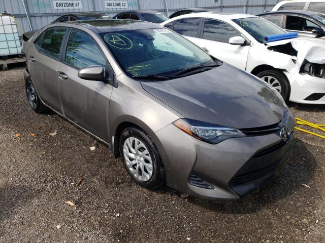 TOYOTA COROLLA L 2019 with VIN 2T1BURHE2KC236417 - Photo from auction