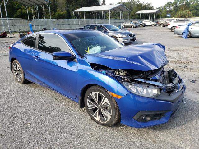 HONDA CIVIC EX 2018 with VIN 2HGFC3B30JH351046 - Photo from auction
