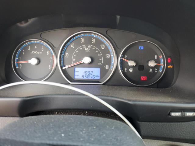 Photo 8 from auction – 2009 HYUNDAI SANTA FE G with VIN 5NMSG73D09H288093
