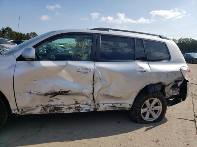 Photo 9 from auction – 2010 TOYOTA HIGHLANDER with VIN 5TDBK3EH6AS021470