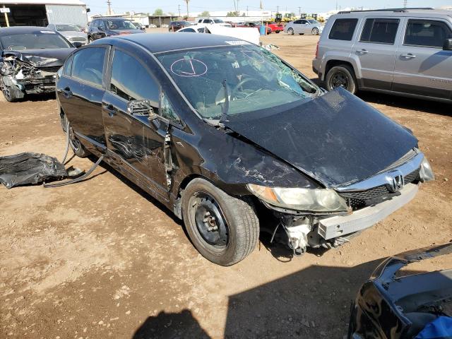 HONDA CIVIC LX 2009 with VIN 19XFA16569E005529 - Photo from auction