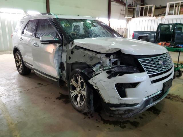 FORD EXPLORER P 2018 with VIN 1FM5K8HT9JGA54849 - Photo from auction