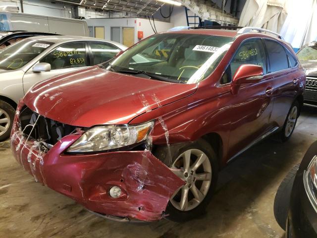 Photo 2 from auction – 2010 LEXUS RX 350 with VIN 2T2ZK1BA3AC024177