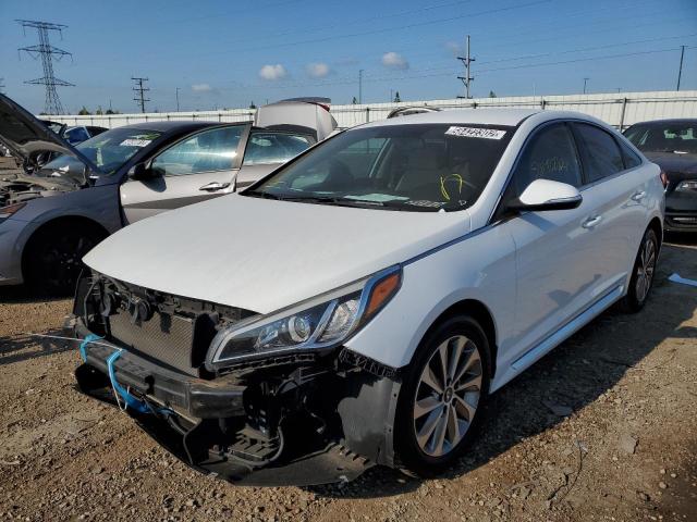 Photo 2 from auction – 2016 HYUNDAI SONATA SPO with VIN 5NPE34AF7GH432976