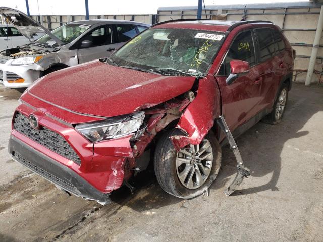 Photo 2 from auction – 2019 TOYOTA RAV4 XLE P with VIN 2T3C1RFVXKW024063