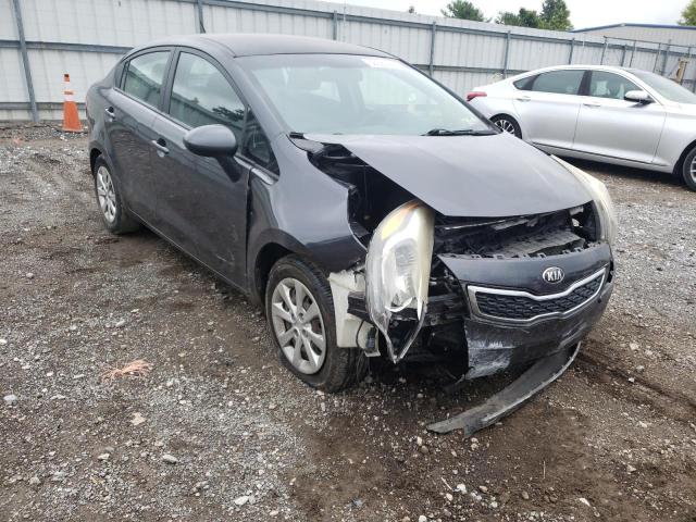 KIA RIO EX 2013 with VIN KNADN4A35D6277990 - Photo from auction