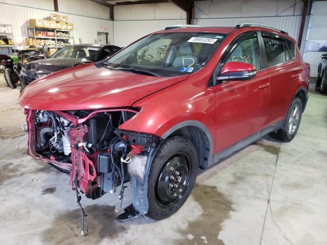 Photo 2 from auction – 2015 TOYOTA RAV4 XLE with VIN 2T3RFREV7FW289042