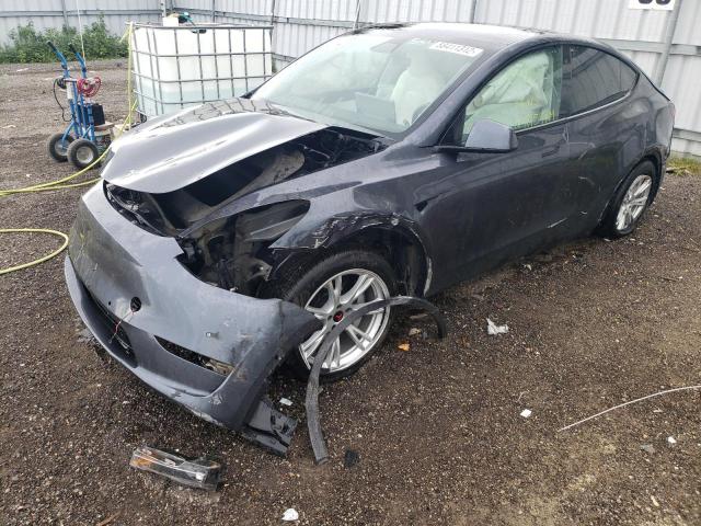 Photo 2 from auction – 2021 TESLA MODEL Y with VIN 5YJYGDEE4MF247961