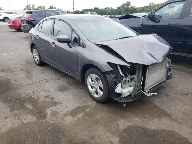 HONDA CIVIC LX 2015 with VIN 19XFB2F57FE082456 - Photo from auction