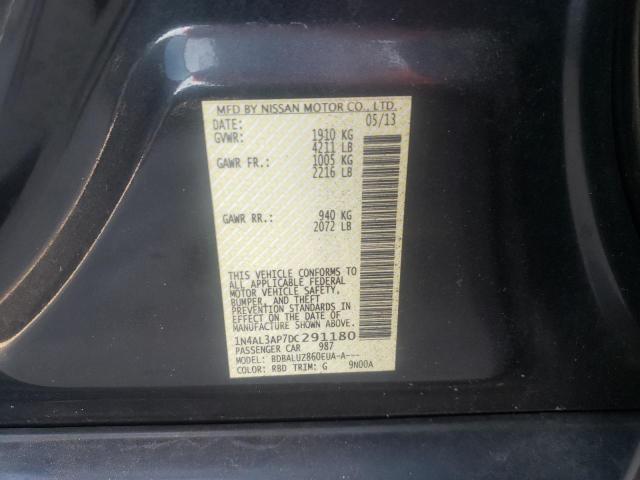 Photo 10 from auction – 2013 NISSAN ALTIMA 2.5 with VIN 1N4AL3AP7DC291180