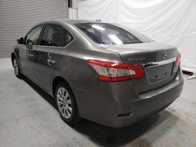 Photo 3 from auction – 2015 NISSAN SENTRA S with VIN 3N1AB7APXFL633428