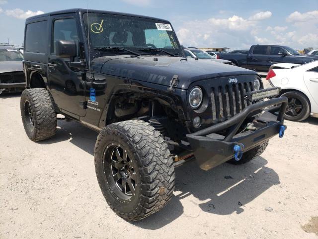 JEEP WRANGLER S 2016 with VIN 1C4AJWAGXGL268093 - Photo from auction