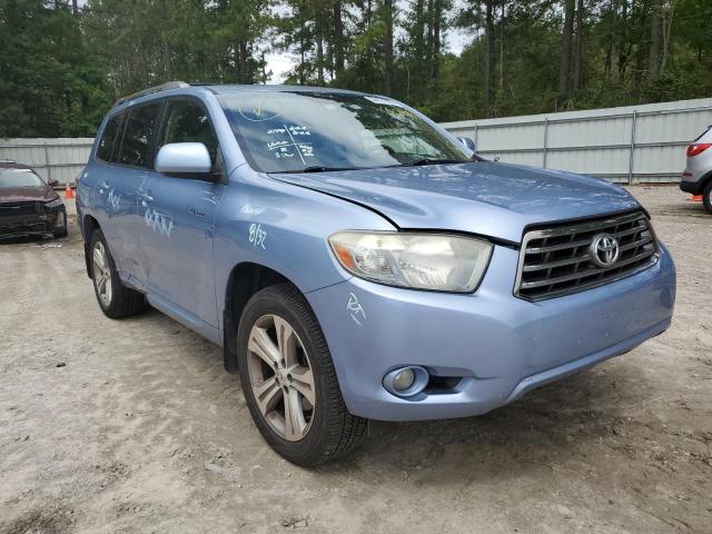 TOYOTA HIGHLANDER 2008 with VIN JTEES43A782045377 - Photo from auction