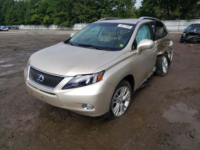 Photo 2 from auction – 2011 LEXUS RX 450 with VIN JTJBC1BA3B2040685