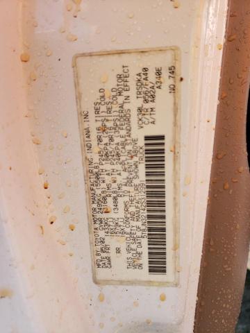 Photo 10 from auction – 2002 TOYOTA TUNDRA with VIN 5TBJN32142S312991