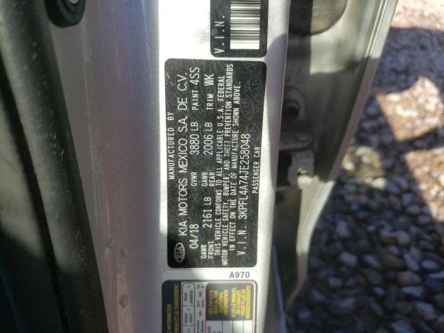 Photo 10 from auction – 2018 KIA FORTE LX with VIN 3KPFL4A74JE258048