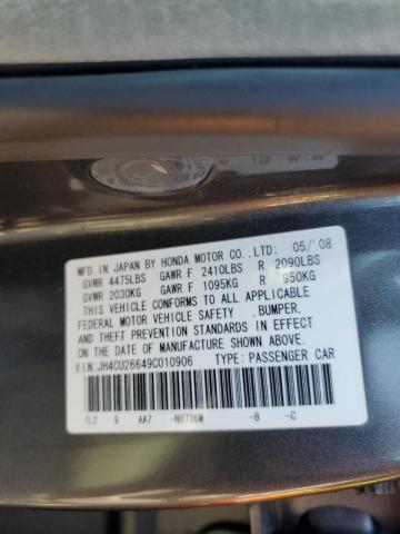 Photo 10 from auction – 2009 ACURA TSX with VIN JH4CU26649C010906