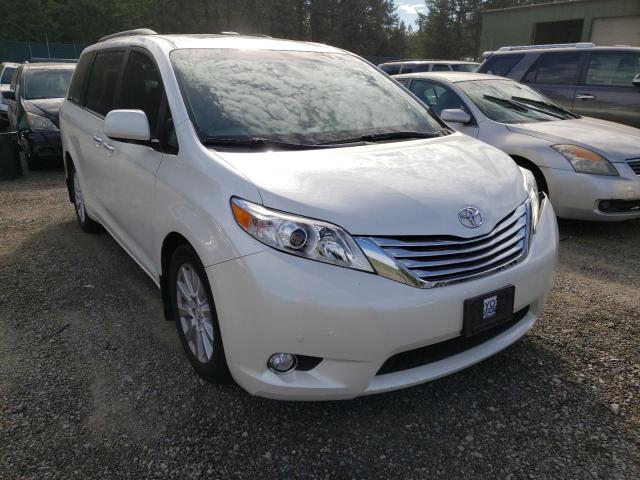 TOYOTA SIENNA XLE 2012 with VIN 5TDDK3DC4CS041489 - Photo from auction