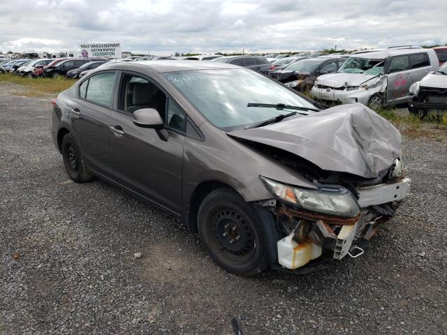 Photo 1 from auction – 2013 HONDA CIVIC LX with VIN 2HGFB2E40DH012812