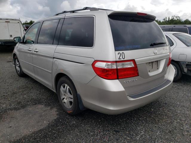 Photo 3 from auction – 2007 HONDA ODYSSEY EX with VIN 5FNRL38497B410590