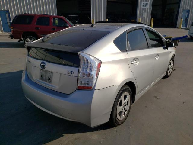 Photo 4 from auction – 2010 TOYOTA PRIUS with VIN JTDKN3DU6A0205008