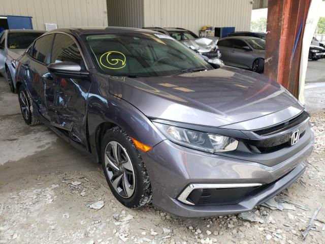 Photo 1 from auction – 2019 HONDA CIVIC LX with VIN 19XFC2F60KE050979