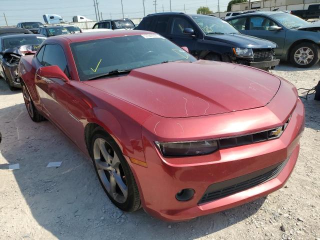 CHEVROLET CAMARO LT 2014 with VIN 2G1FB1E3XE9166982 - Photo from auction