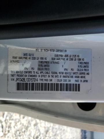 Photo 10 from auction – 2013 MAZDA 5 with VIN JM1CW2BL1D0157914