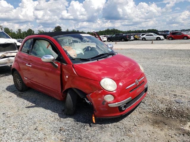 FIAT 500 LOUNGE 2012 with VIN 3C3CFFER9CT118923 - Photo from auction