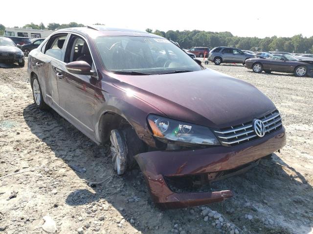 VOLKSWAGEN PASSAT SEL 2012 with VIN 1VWCH7A31CC074177 - Photo from auction