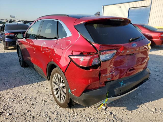 Photo 3 from auction – 2021 FORD ESCAPE TIT with VIN 1FMCU0DZ8MUB05342