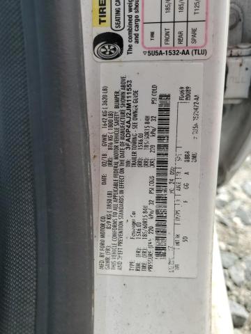Photo 10 from auction – 2018 FORD FIESTA S with VIN 3FADP4AJ2JM111553
