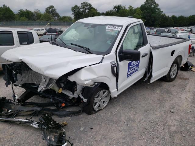 Photo 2 from auction – 2022 FORD F150 with VIN 1FTMF1CB4NKD39648