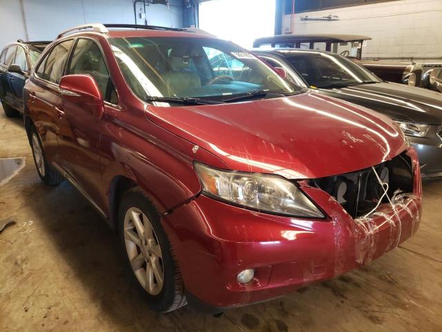 LEXUS RX 350 2010 with VIN 2T2ZK1BA3AC024177 - Photo from auction