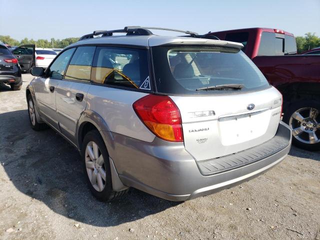 Photo 3 from auction – 2006 SUBARU LEGACY OUT with VIN 4S4BP61C467360769
