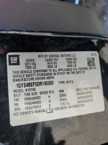 Photo 10 from auction – 2013 CADILLAC ESCALADE L with VIN 1GYS4BEF5DR145360