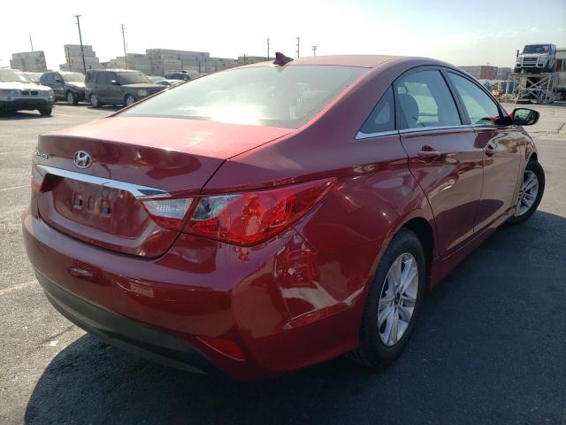 Photo 4 from auction – 2014 HYUNDAI SONATA GLS with VIN 5NPEB4AC4EH944023