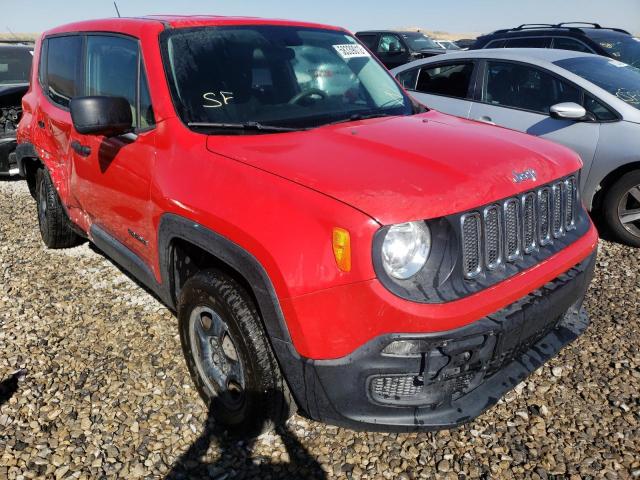 JEEP RENEGADE S 2015 with VIN ZACCJBAT6FPC20325 - Photo from auction