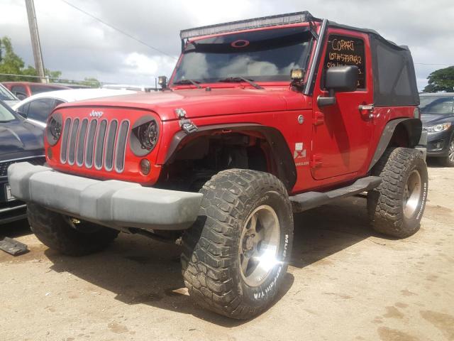 Photo 2 from auction – 2008 JEEP WRANGLER with VIN 1J4FA24158L526330