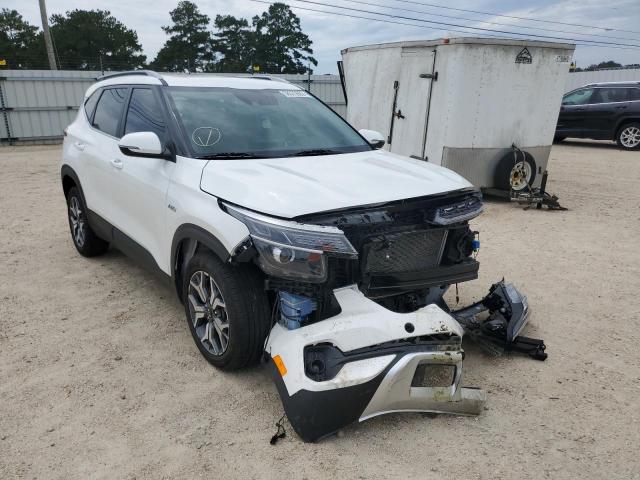 KIA SELTOS EX 2021 with VIN KNDERCAA8M7142372 - Photo from auction
