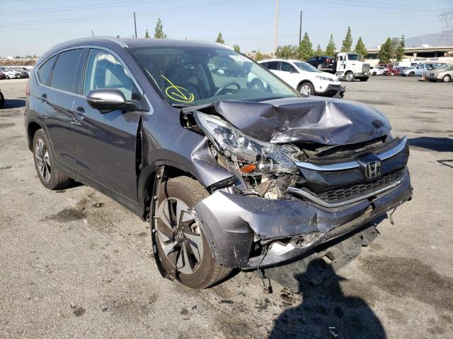 HONDA CR-V TOURI 2016 with VIN 5J6RM3H95GL010798 - Photo from auction