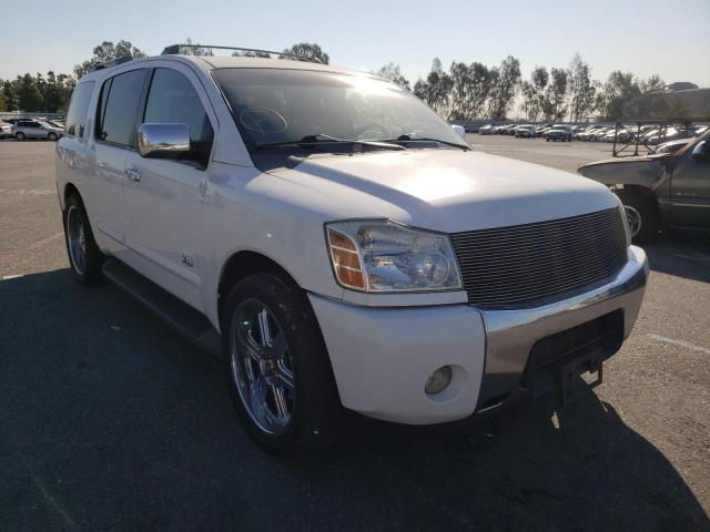 NISSAN ARMADA SE 2006 with VIN 5N1AA08A06N738046 - Photo from auction