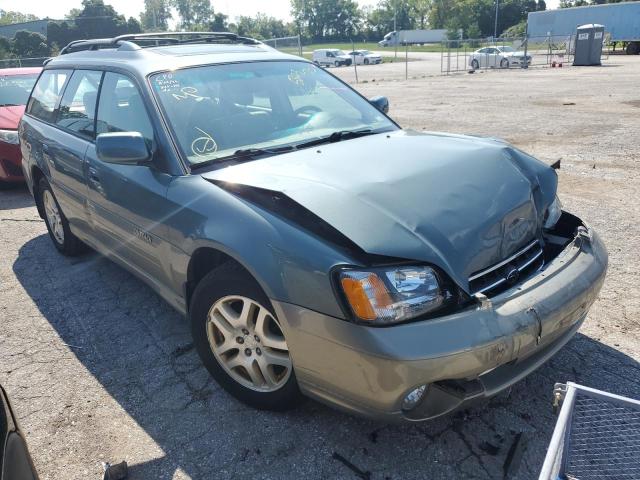 SUBARU LEGACY OUT 2002 with VIN 4S3BH686527603775 - Photo from auction