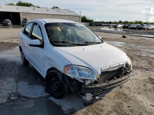 CHEVROLET AVEO BASE 2008 with VIN KL1TD56658B146248 - Photo from auction