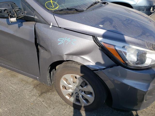 Photo 9 from auction – 2016 HYUNDAI ACCENT SE with VIN KMHCT4AE3GU076025