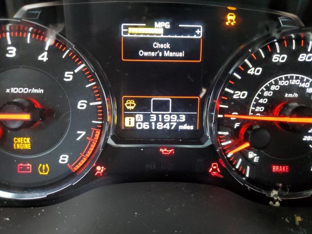 Photo 8 from auction – 2019 SUBARU WRX with VIN JF1VA1A63K9814336
